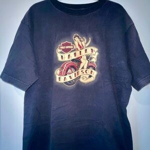 Authentic Harley-Davidson Black Tee MURFREESBORO, TN